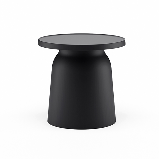 Durable polypropylene Milo coffee table – BLACK Concept Store