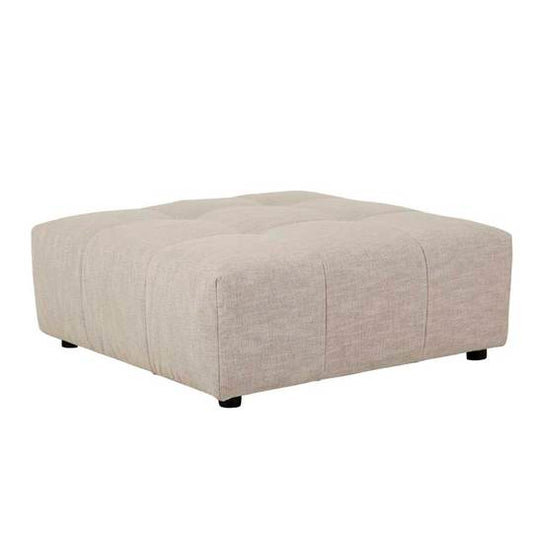 Modern-traditional Sidney Slouch Ottoman for living spaces