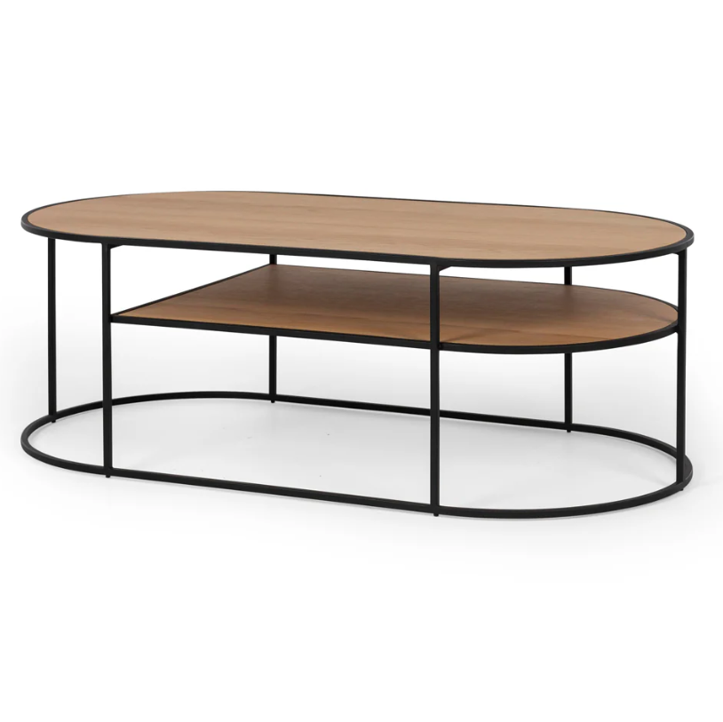 A beautifully balanced coffee table combining Japandi simplicity with Art Deco influence, offering timeless style and practical storage for contemporary living.