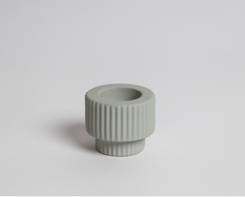 Munster tealight in teal – BLACK Concept Store