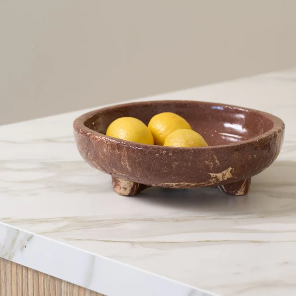 Handcrafted Harvenwood bowls with natural earthy finish