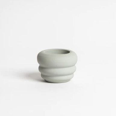 Eden tealight candle in matte dipped finish