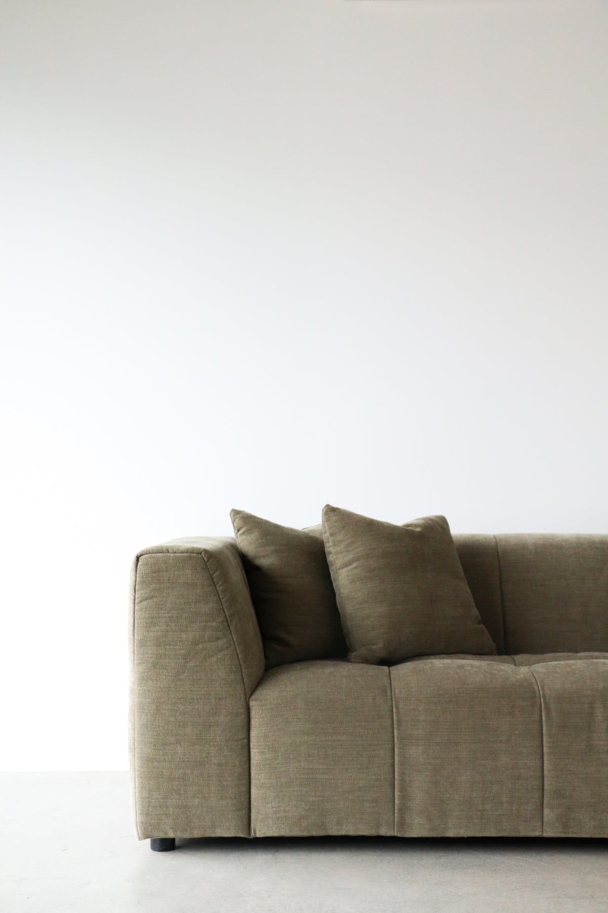 Spacious Sidney Slouch Sofa with sleek and inviting design