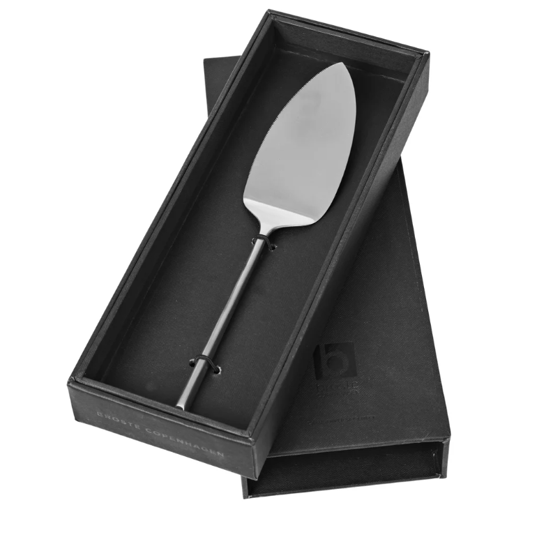 Metal cake server in a black box 