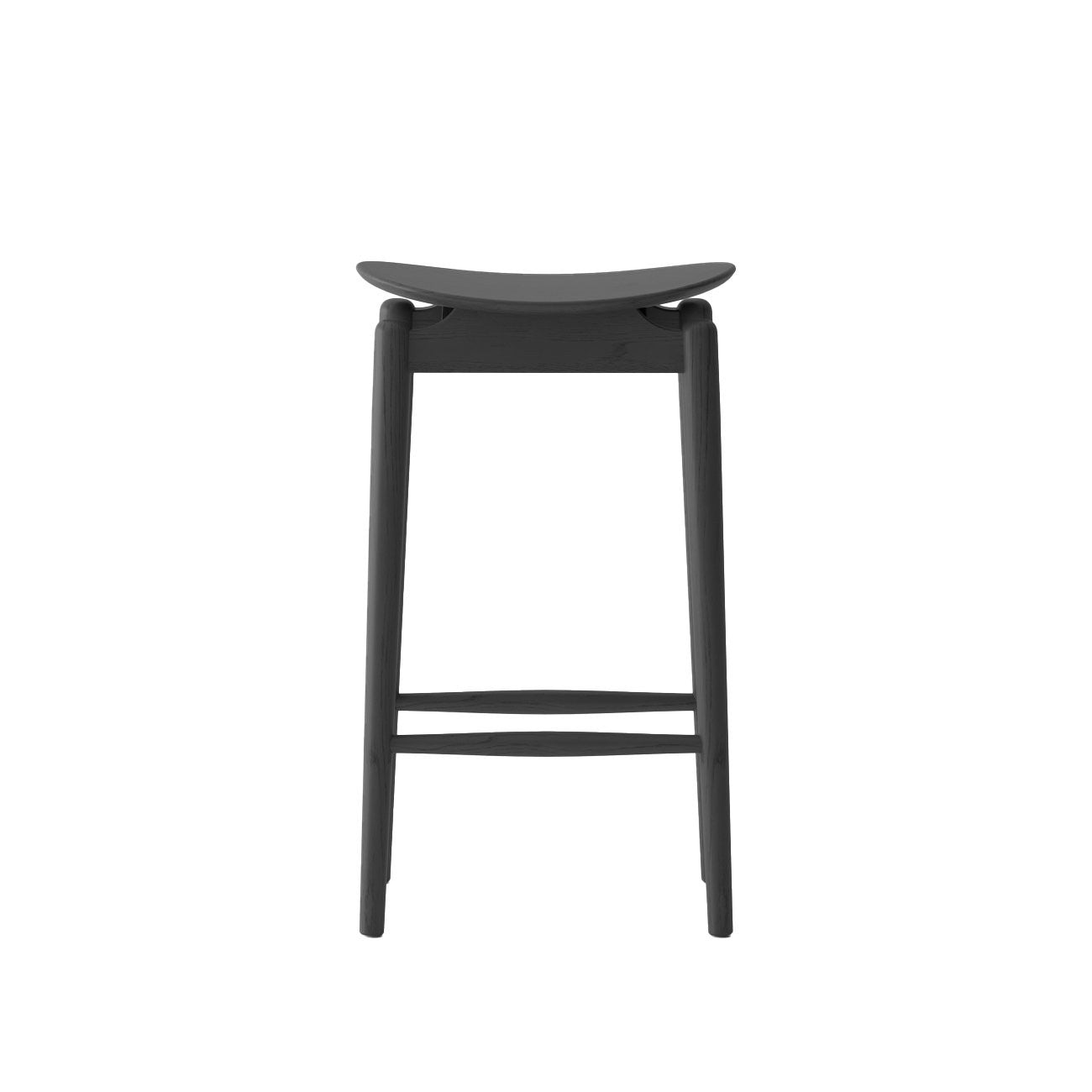 Oslo Barstool with solid oak frame and Scandi-inspired design