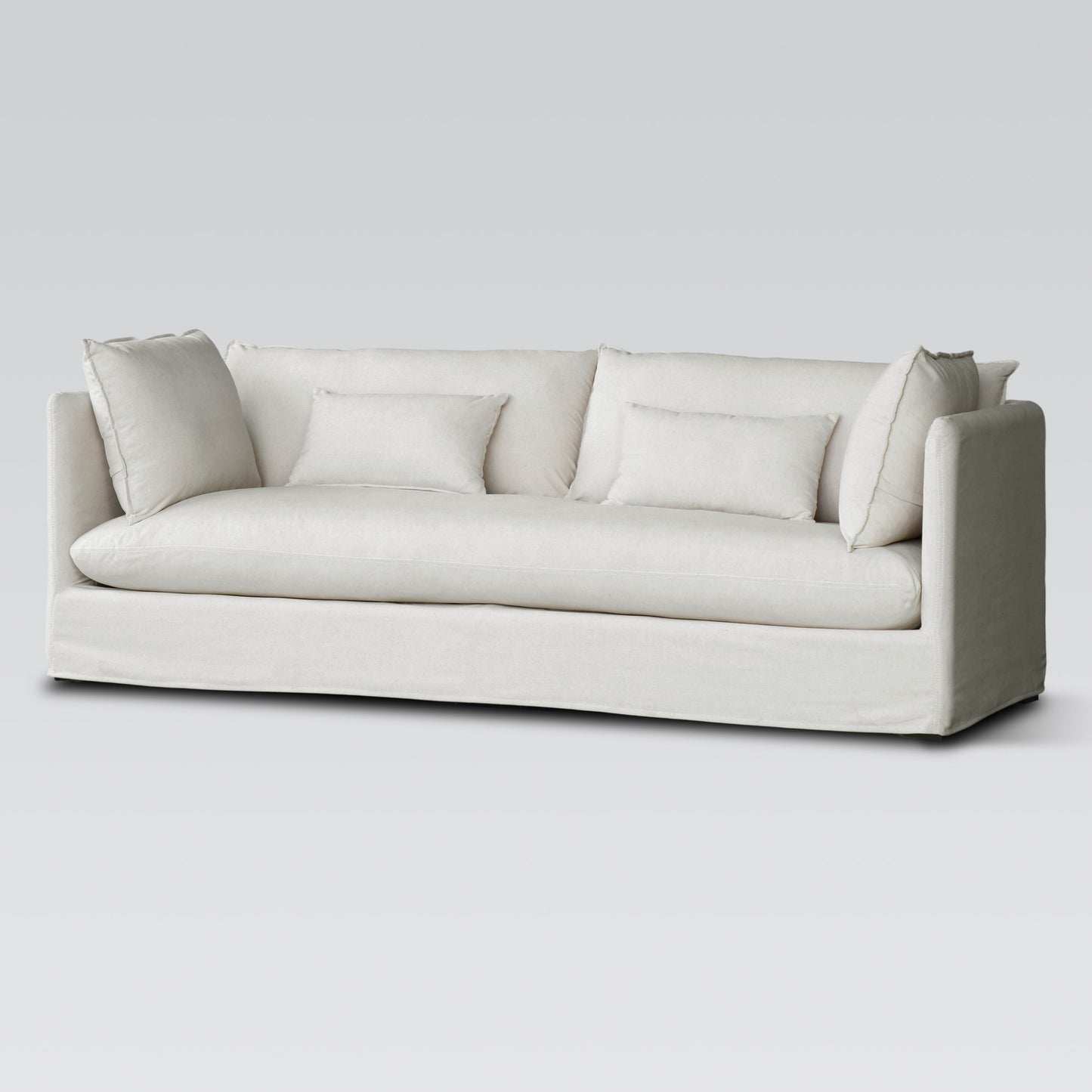 Discover the Amsterdam Sofa with linen-look upholstery and loose covers. A relaxed, contemporary sofa designed for comfort, durability, and effortless style.