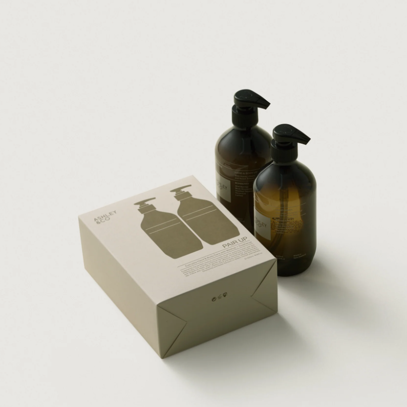 Shop the Ashley & Co Pair Up Set in Bonberry at Comber and Comber. A stylish personal care gift set for birthdays and special occasions.