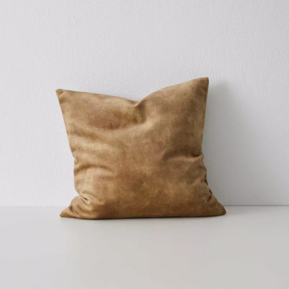 Shop the Ava 50x50cm cushion – a velvet-look design with soft printed texture, offering a versatile, low-maintenance option for modern interiors.