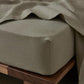 Ravello Linen Sheet - Caper