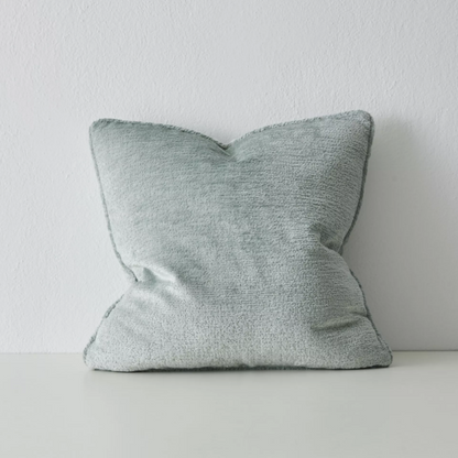 Shop the Tempo 50x50cm cushion – a chunky chenille design with piped edge, providing softness, texture, and understated contemporary elegance.