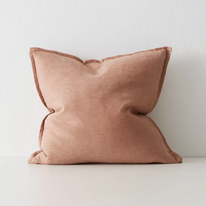 Shop the Fiore 50x50cm and 40x60cm lumbar cushions – linen-blend chenille with vintage-inspired sheen, providing texture and classic elegance for any interior.