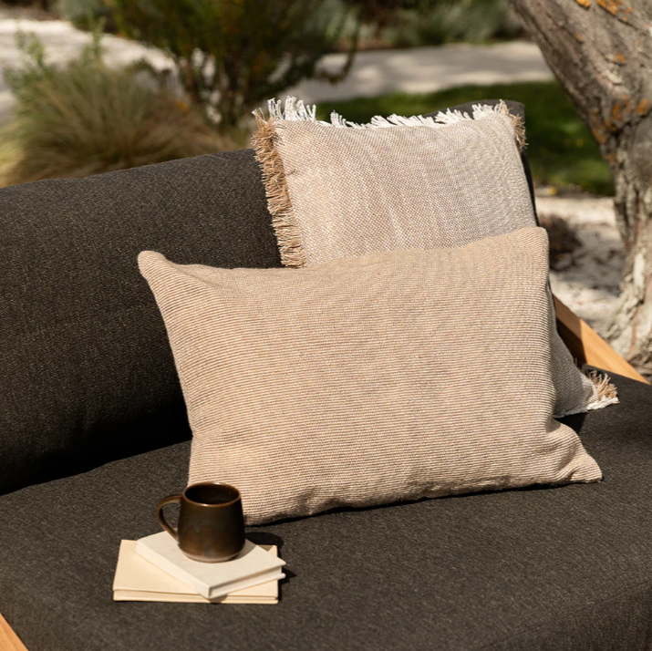 Clipper Cushion in soothing coastal-inspired tones