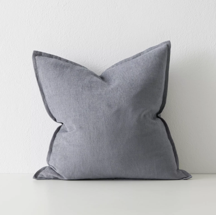 Shop the Fiore 50x50cm and 40x60cm lumbar cushions – linen-blend chenille with vintage-inspired sheen, providing texture and classic elegance for any interior.