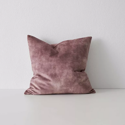 Shop the Ava 50x50cm cushion – a velvet-look design with soft printed texture, offering a versatile, low-maintenance option for modern interiors.