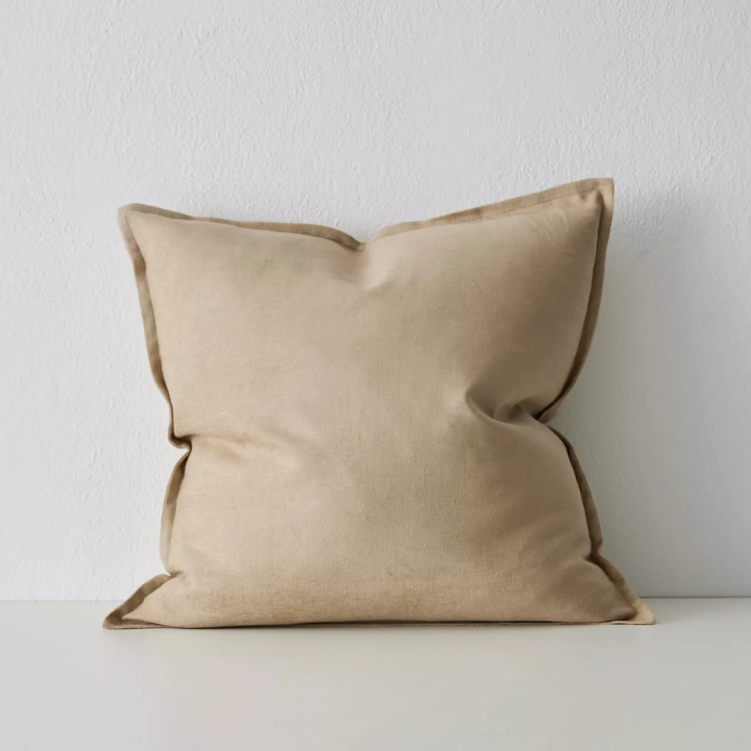 Shop the Fiore 50x50cm and 40x60cm lumbar cushions – linen-blend chenille with vintage-inspired sheen, providing texture and classic elegance for any interior.