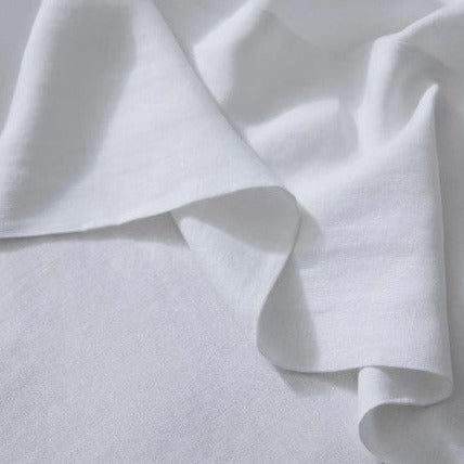 Ravello Linen Sheet - White