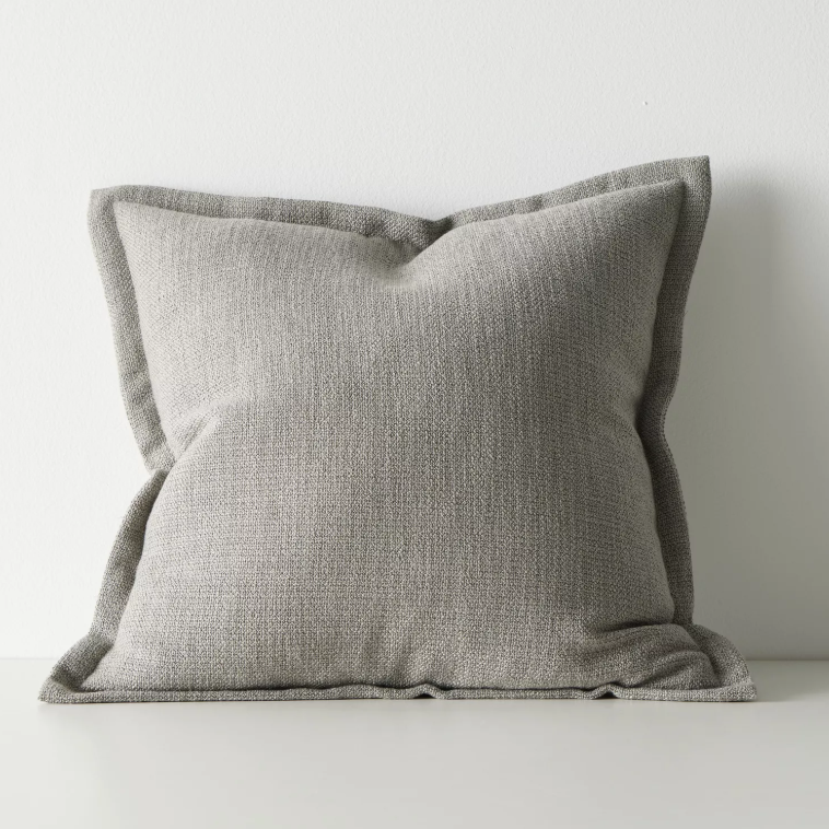 Shop the Figlio 50x50cm cushion – a chunky woven linen-look design with feature flange, perfect for layered styling or as a statement accent in your home.