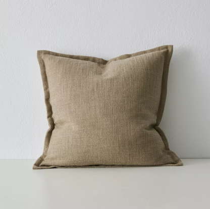 Shop the Figlio 50x50cm cushion – a chunky woven linen-look design with feature flange, perfect for layered styling or as a statement accent in your home.
