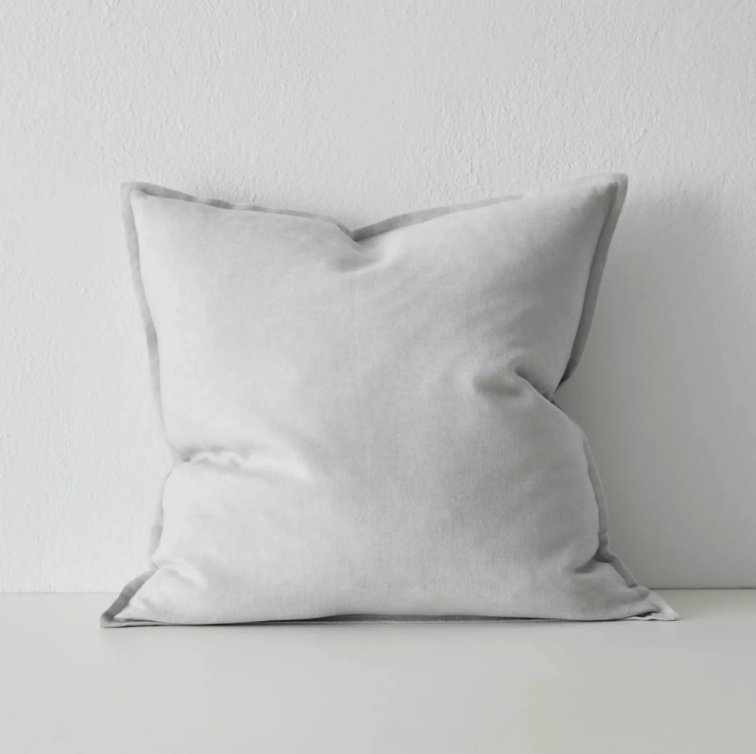 Shop the Fiore 50x50cm and 40x60cm lumbar cushions – linen-blend chenille with vintage-inspired sheen, providing texture and classic elegance for any interior.