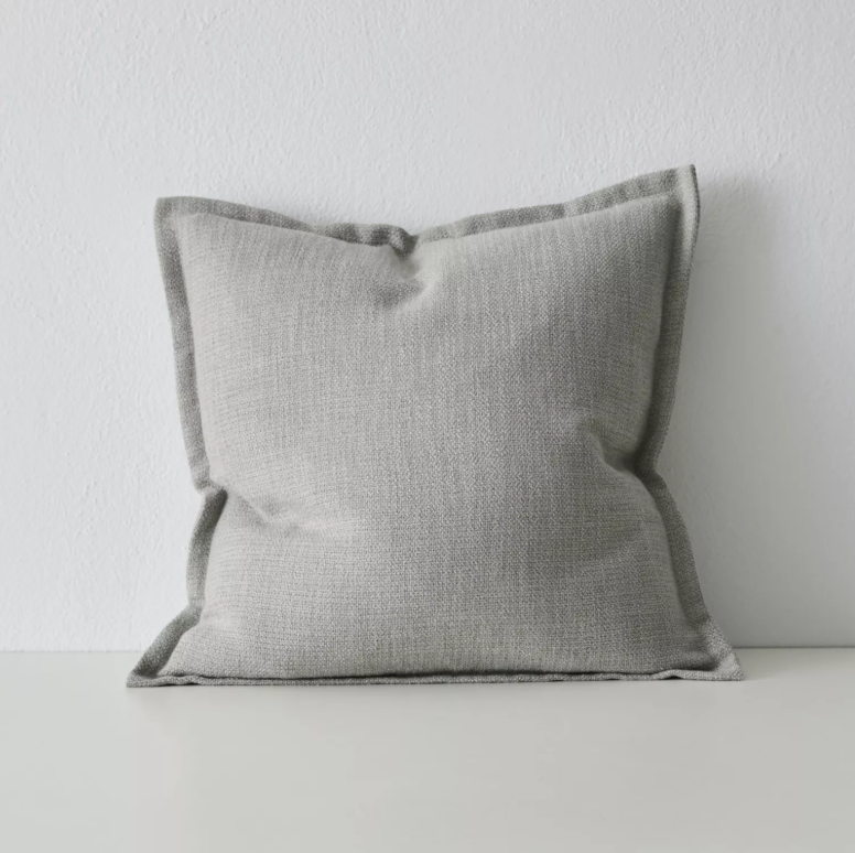 Shop the Figlio 50x50cm cushion – a chunky woven linen-look design with feature flange, perfect for layered styling or as a statement accent in your home.
