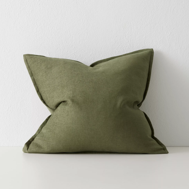 Shop the Fiore 50x50cm and 40x60cm lumbar cushions – linen-blend chenille with vintage-inspired sheen, providing texture and classic elegance for any interior.