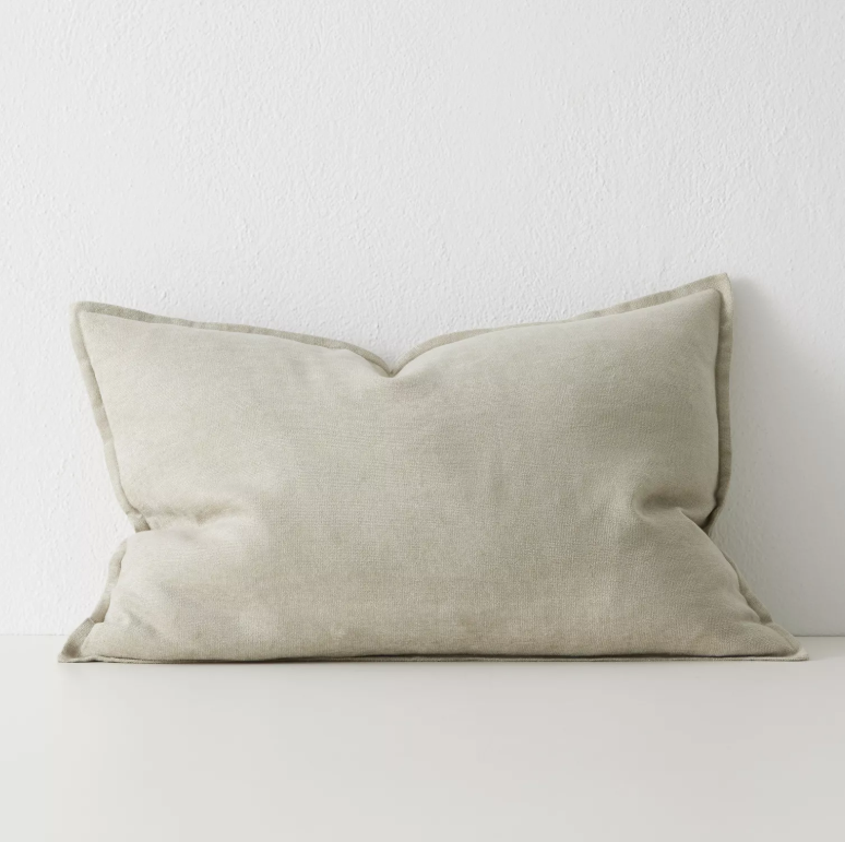 Shop the Fiore 50x50cm and 40x60cm lumbar cushions – linen-blend chenille with vintage-inspired sheen, providing texture and classic elegance for any interior.