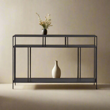 Lorenzo Bookshelf with staggered shelves for books and décor