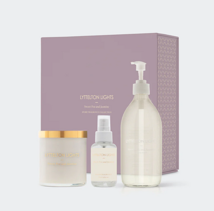 Hand soap, Room fragrance and Candle. Lyttelton Lights Fragrance