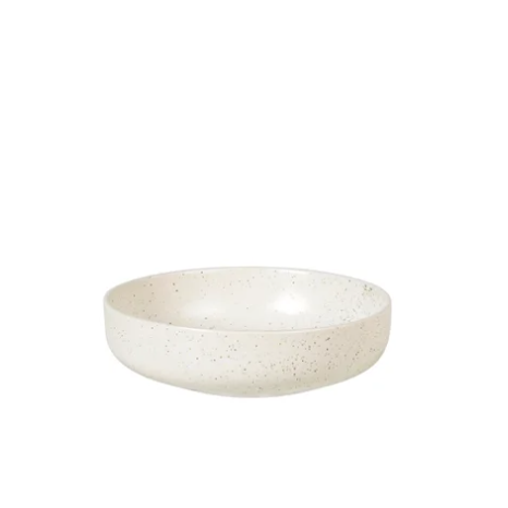 Nordic Vanilla Small Low Bowl