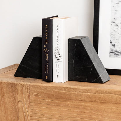 Marble Bookends