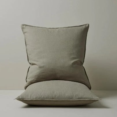 Ravello Linen Pillowcase - Caper