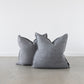 Flaxmill Cushion - 50x50 Charcoal
