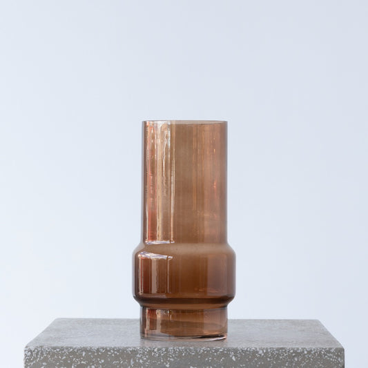 Imperfect glass vase small 12cm x 24.5cm