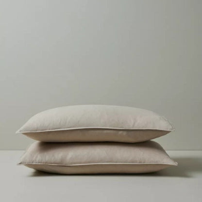 Standard, king, and euro linen pillowcases in Ravello range
