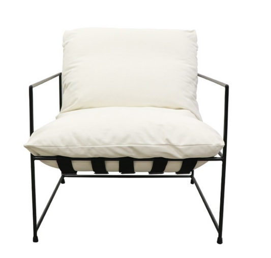 Lauro Club Chair - Vanilla